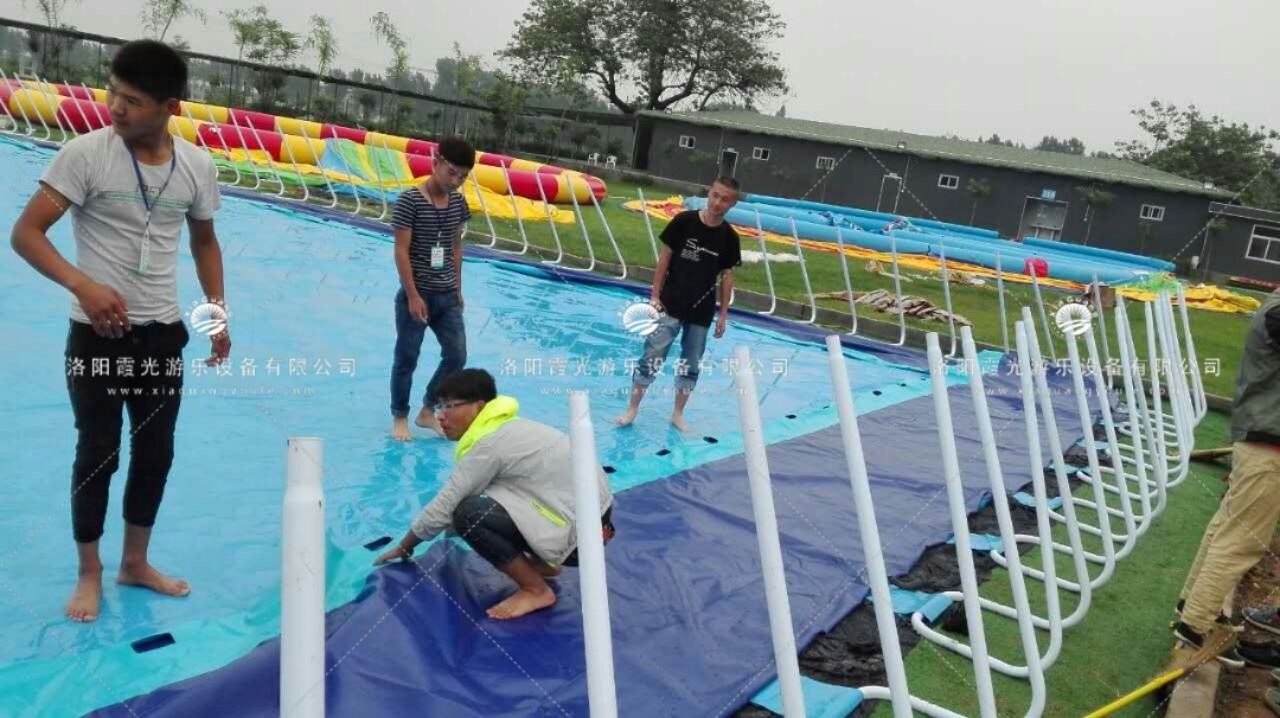 宁晋支架游泳池