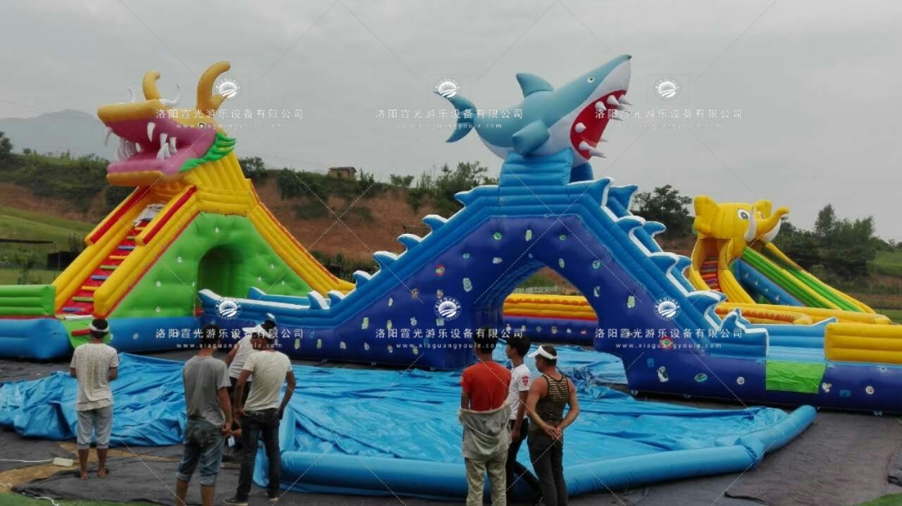 宁晋龙鲨嬉水水上乐园